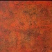 "CROSSING POINTS SERIES" | O.D. 38" X 38" | MIXED MEDIA | Carved Venetian plaster, Acrylics and Patinas Over MDF<br />Orange: Sold; Residential private collection. San Francisco, CA